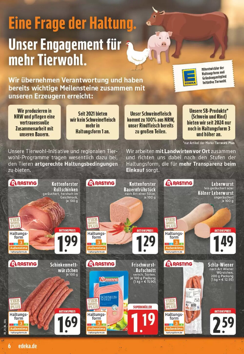 Edeka Prospekt (ab 11.05.2025) zum Blättern - Seite 6