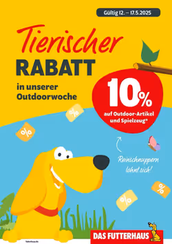 Das Futterhaus Prospekt (ab 11.05.2025) zum Blättern