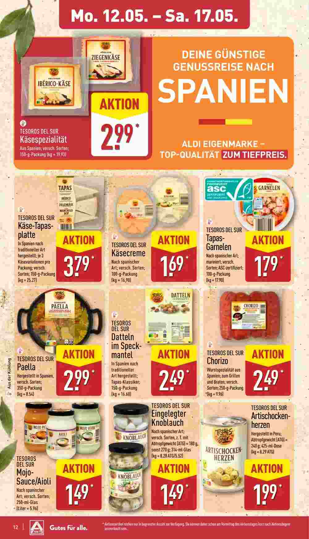 Aldi Nord Prospekt (ab 12.05.2025) zum Blättern - Seite 12