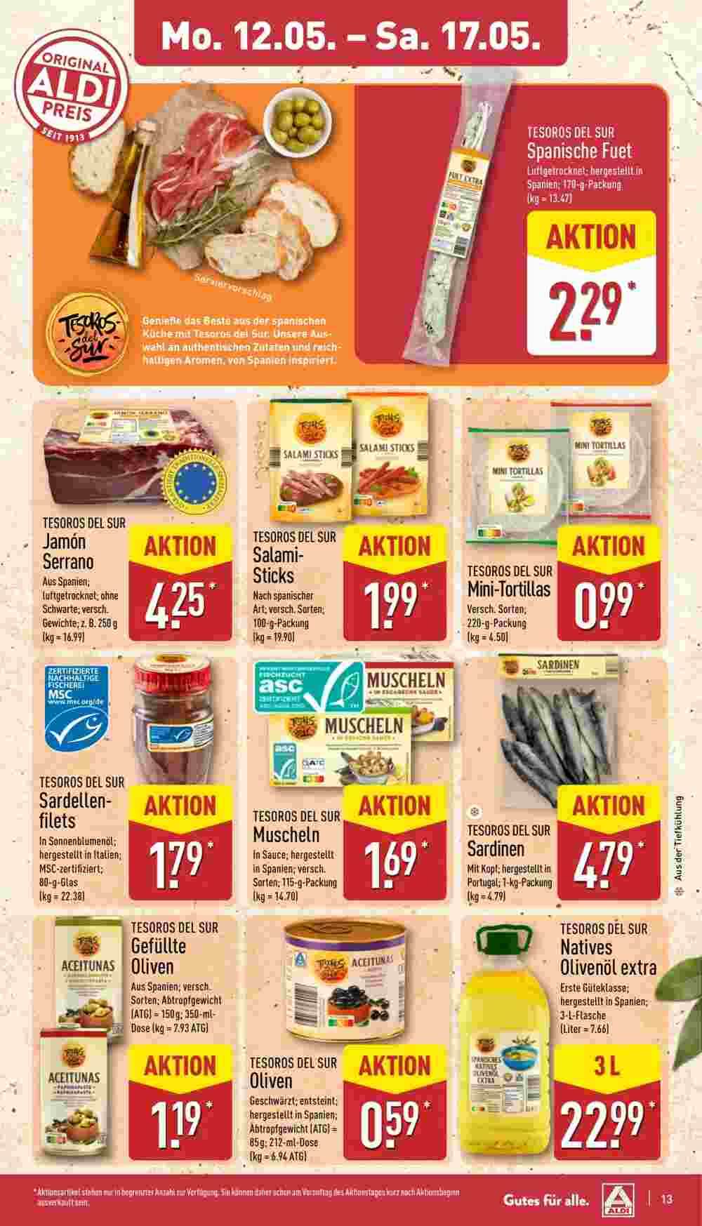 Aldi Nord Prospekt (ab 12.05.2025) zum Blättern - Seite 13