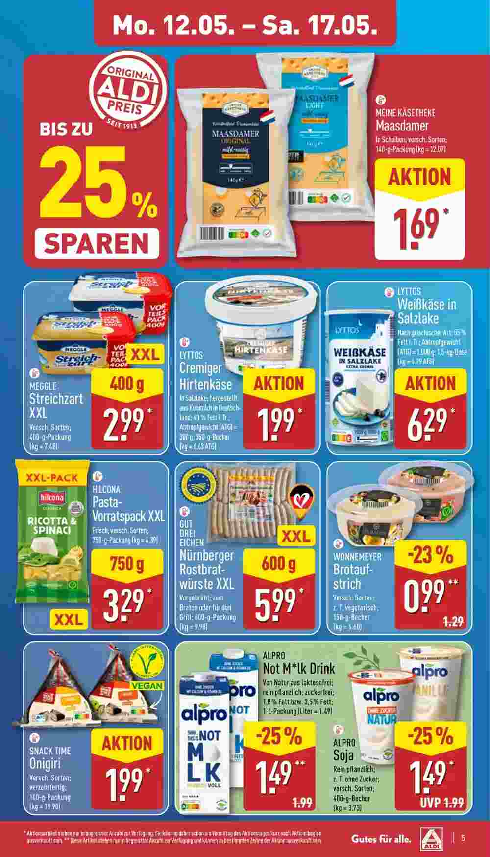 Aldi Nord Prospekt (ab 12.05.2025) zum Blättern - Seite 5