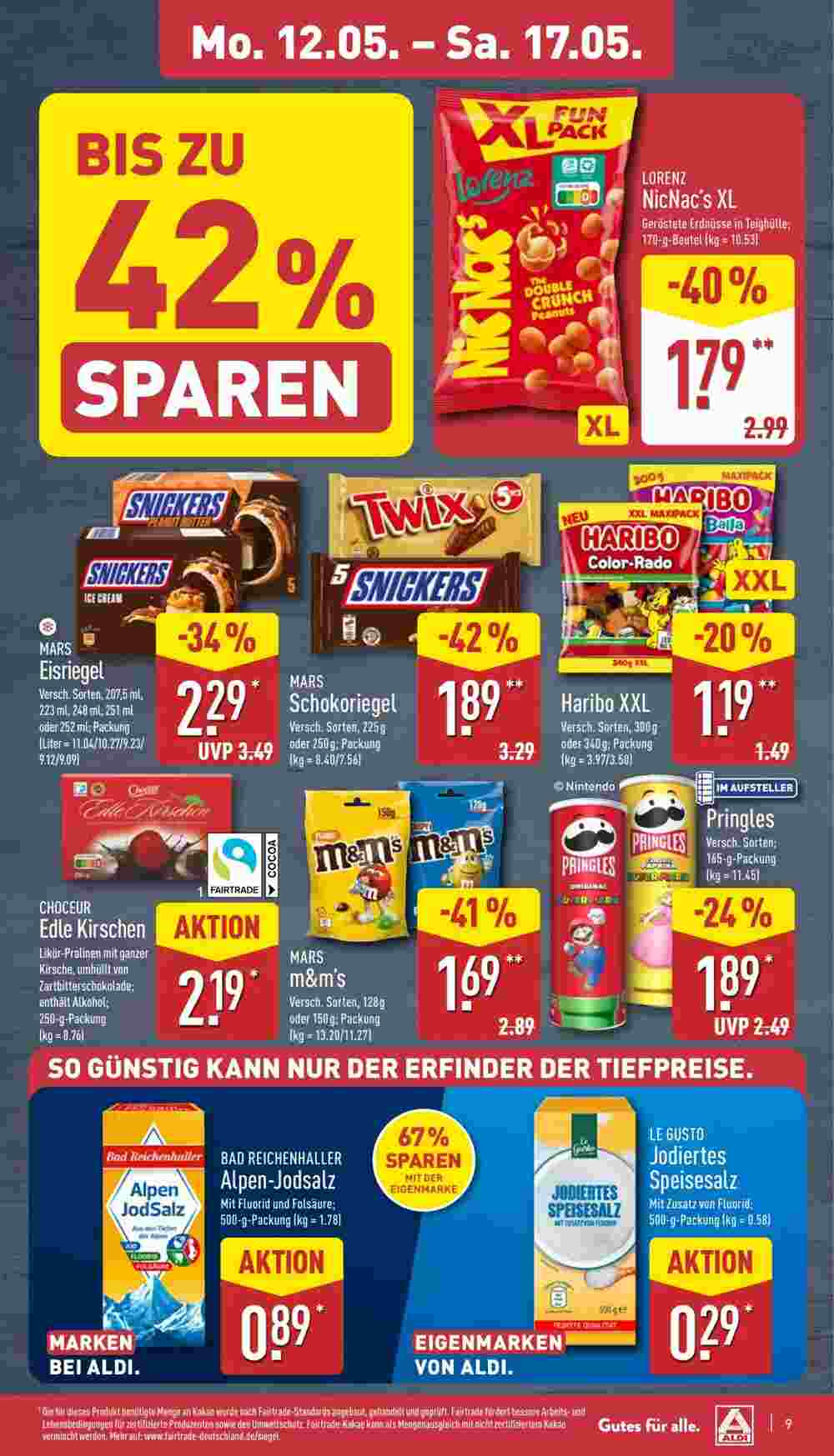 Aldi Nord Prospekt (ab 12.05.2025) zum Blättern - Seite 9