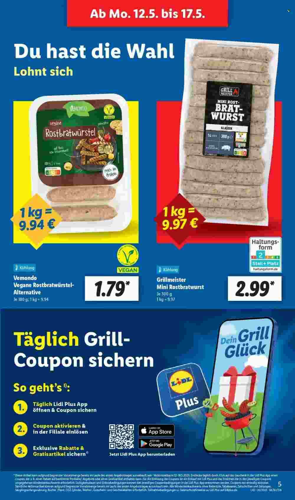 Lidl Prospekt (ab 12.05.2025) zum Blättern - Seite 7