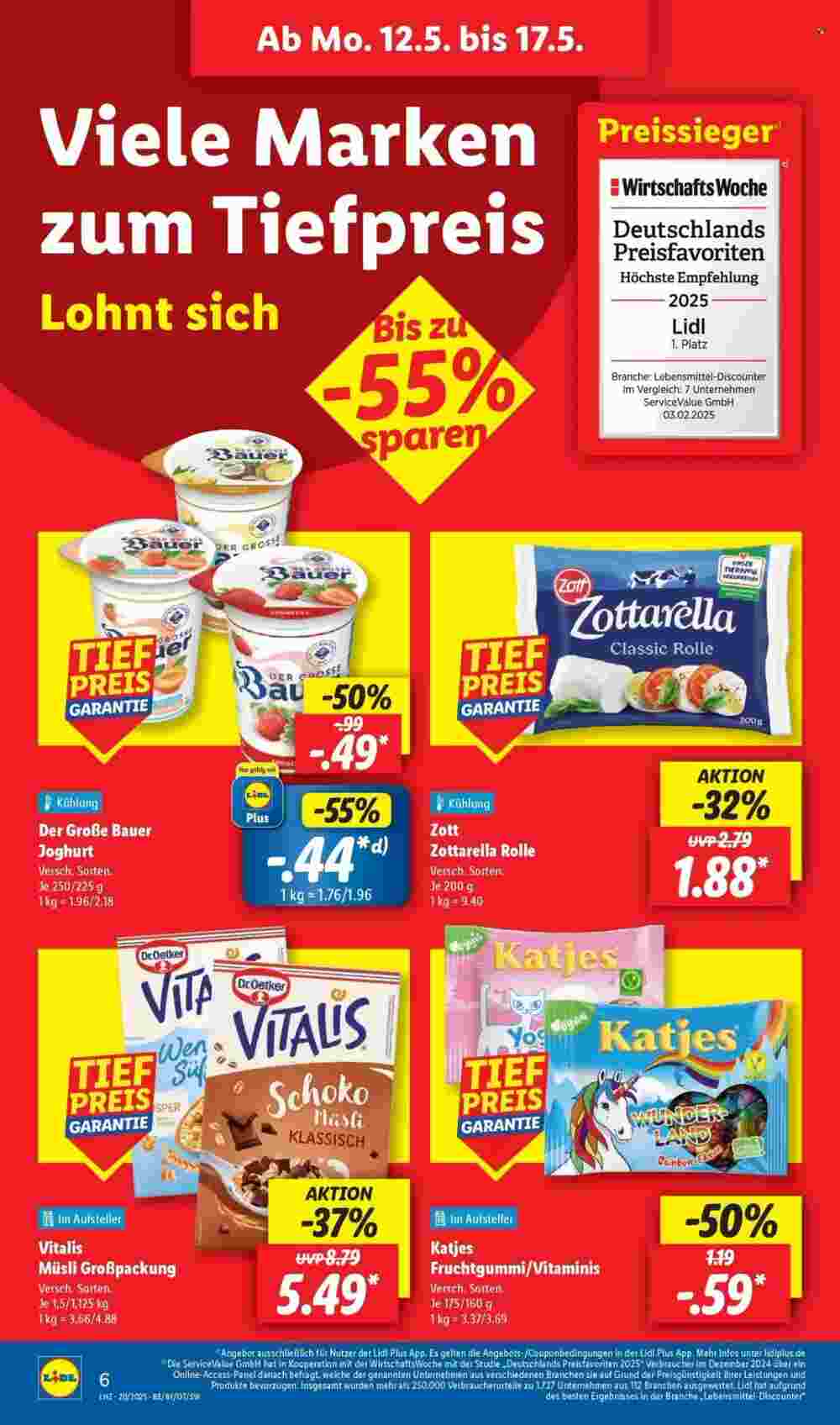 Lidl Prospekt (ab 12.05.2025) zum Blättern - Seite 8