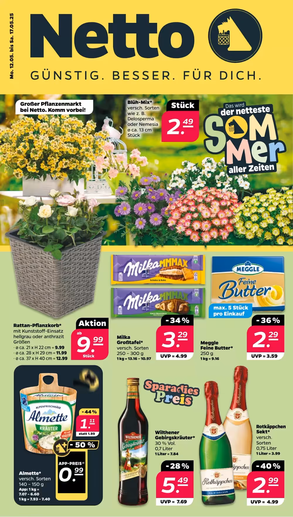 NETTO Prospekt (ab 12.05.2025) zum Blättern - Seite 1