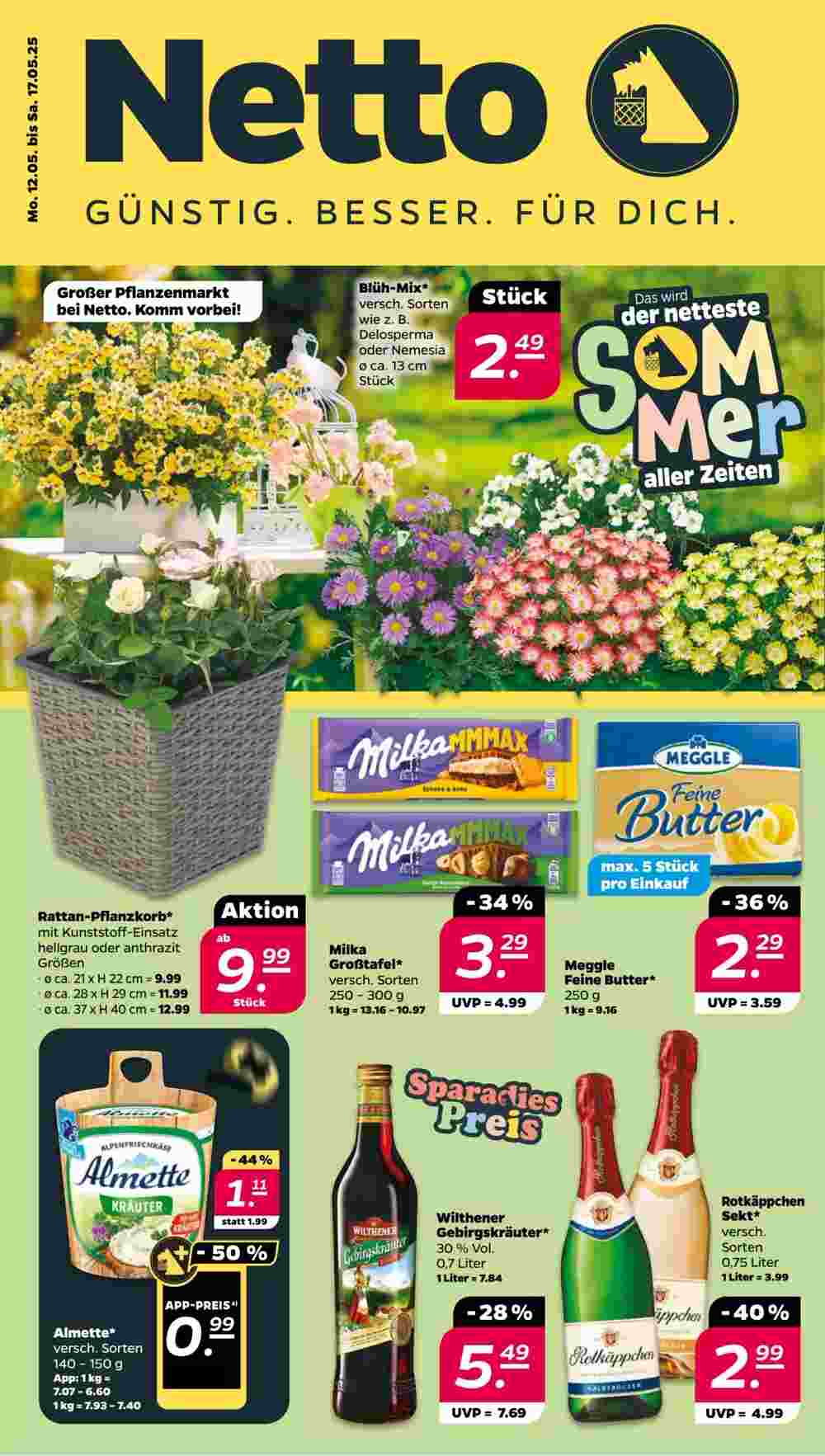 NETTO Prospekt (ab 12.05.2025) zum Blättern - Seite 1