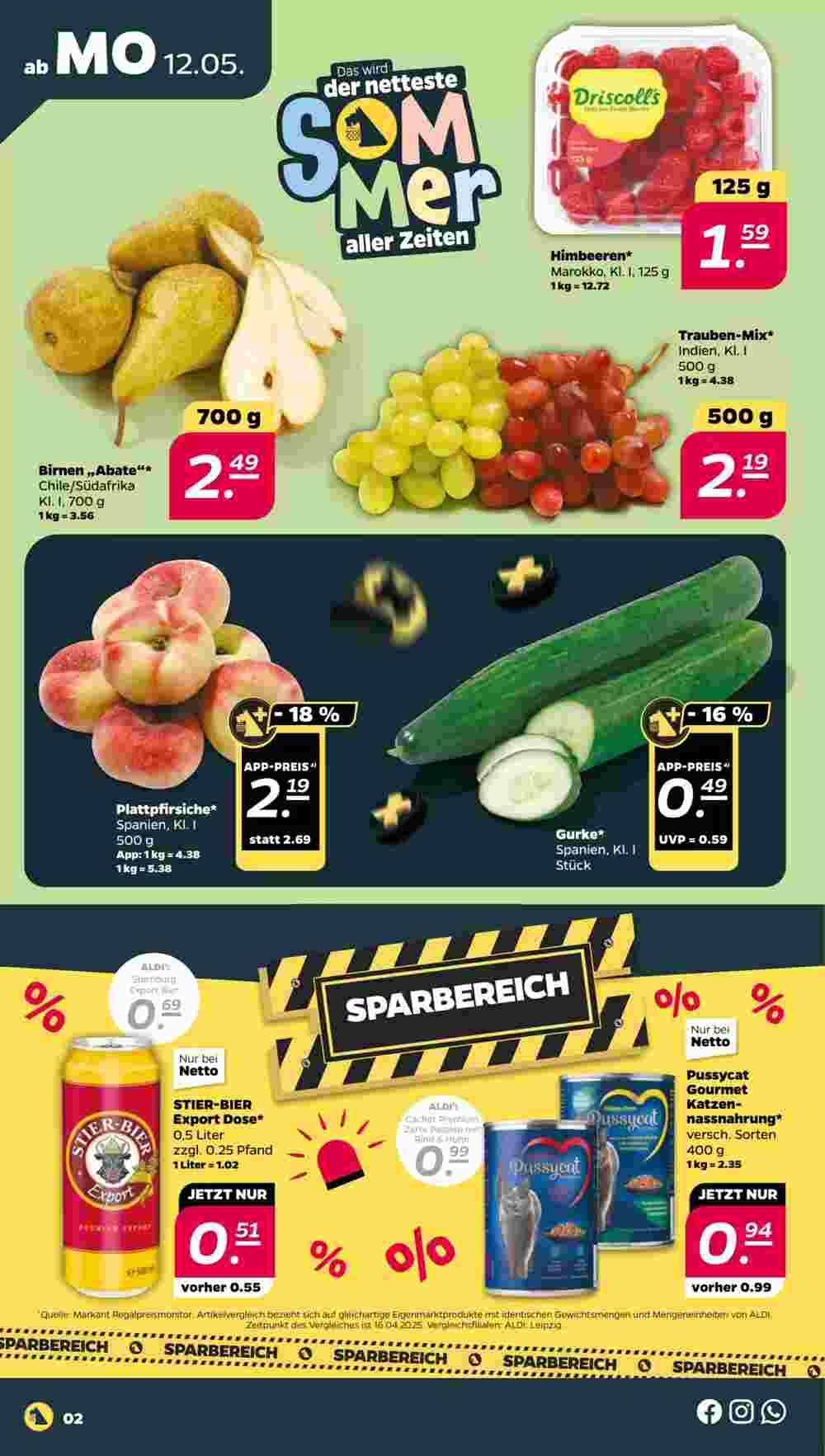 NETTO Prospekt (ab 12.05.2025) zum Blättern - Seite 2