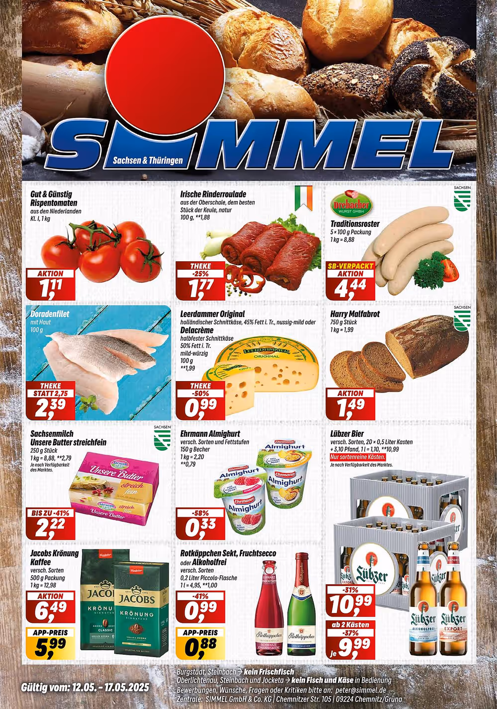 Simmel Prospekt (ab 12.05.2025) zum Blättern - Seite 1