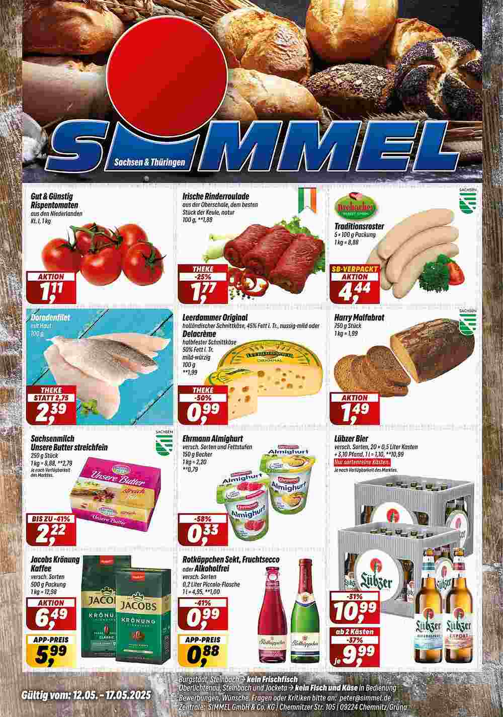 Simmel Prospekt (ab 12.05.2025) zum Blättern - Seite 1