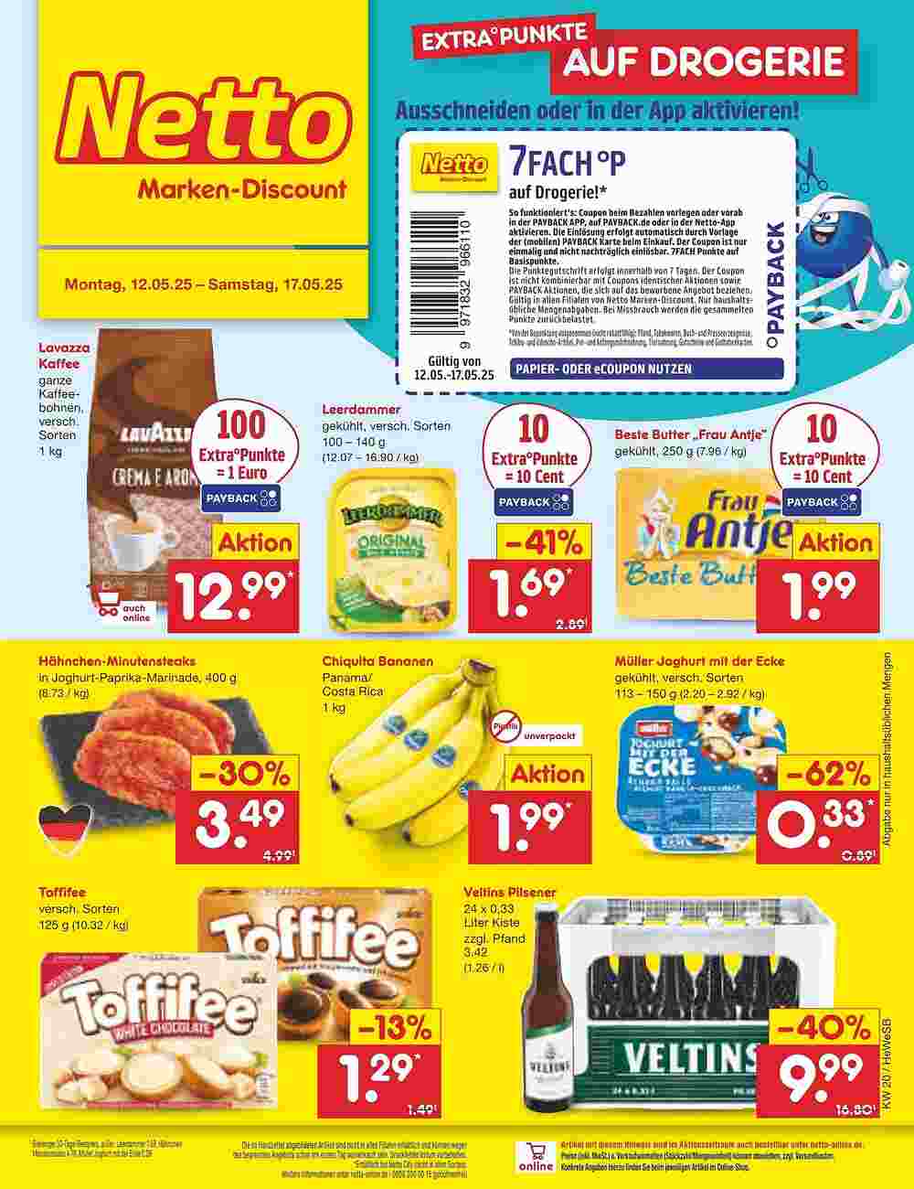 Netto Marken-Discount Prospekt (ab 12.05.2025) zum Blättern - Seite 1