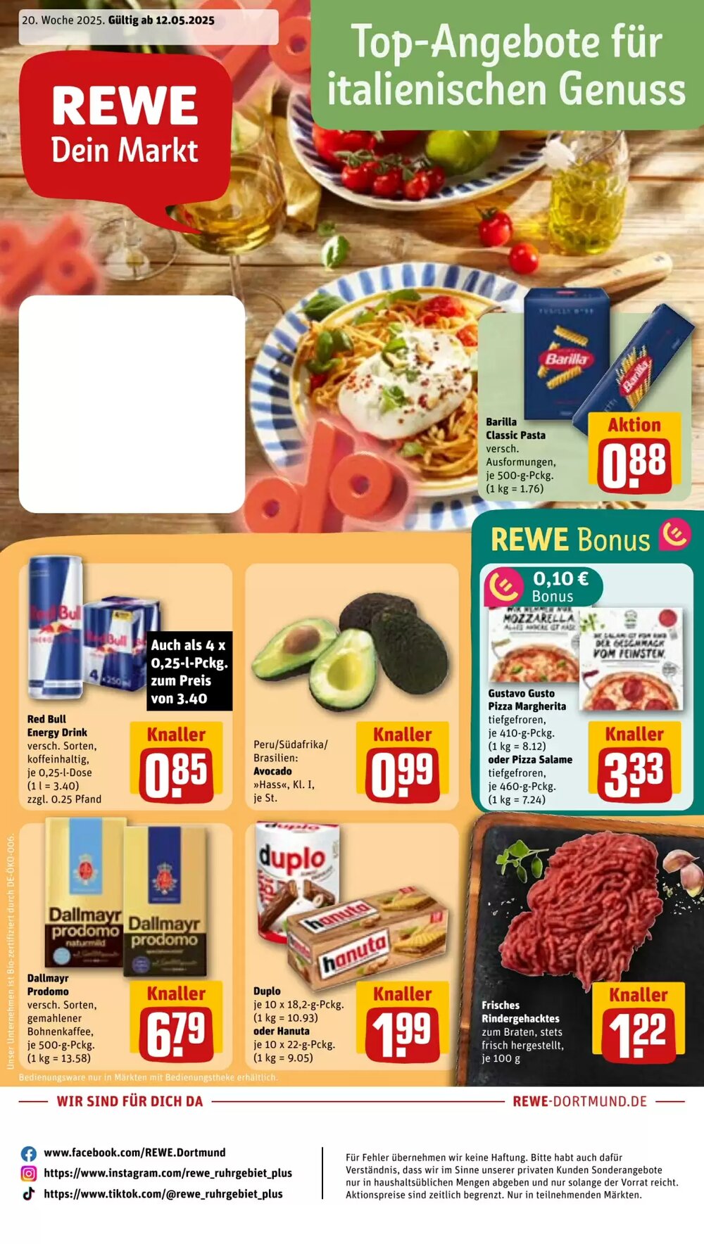 REWE Prospekt (ab 12.05.2025) zum Blättern - Seite 1
