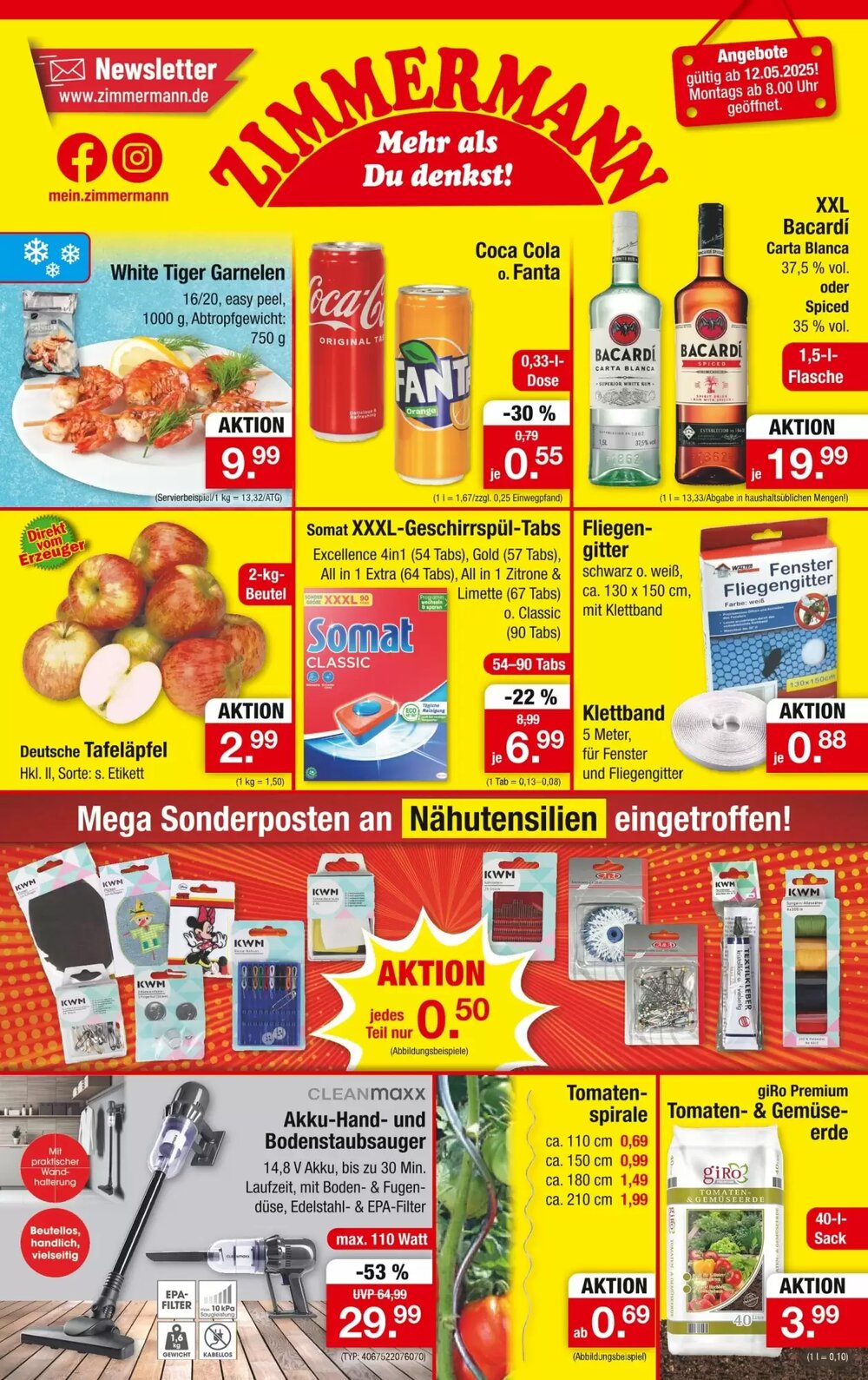 Zimmermann Prospekt (ab 12.05.2025) zum Blättern - Seite 1