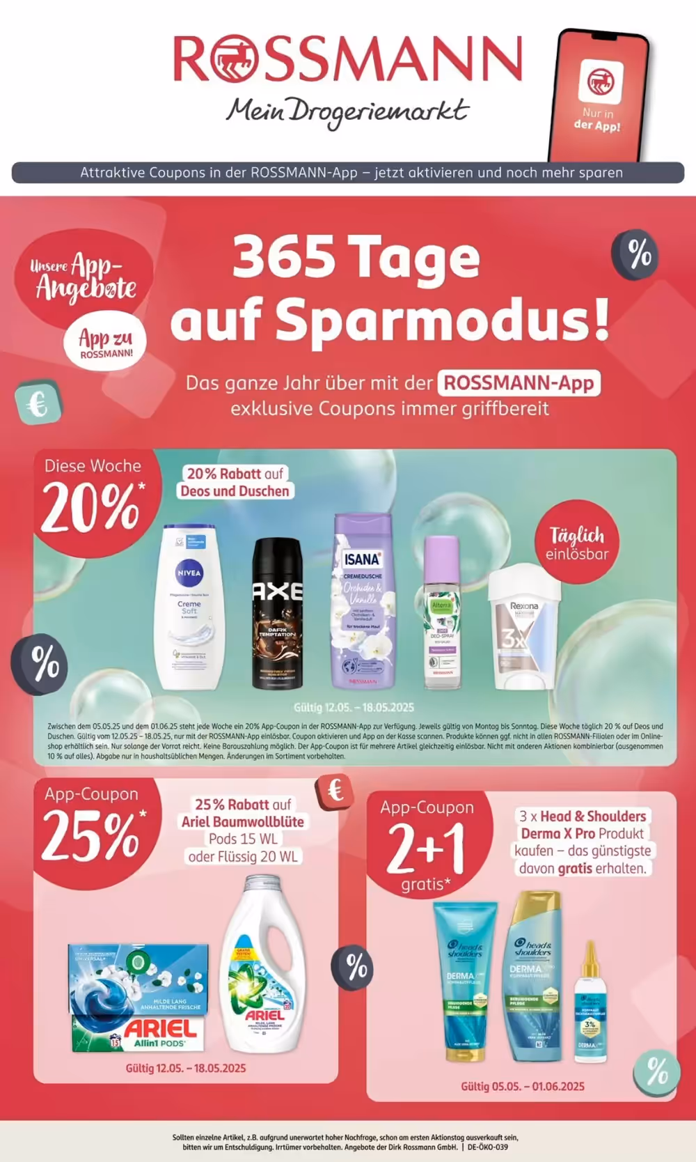 Rossmann Prospekt (ab 12.05.2025) zum Blättern - Seite 1