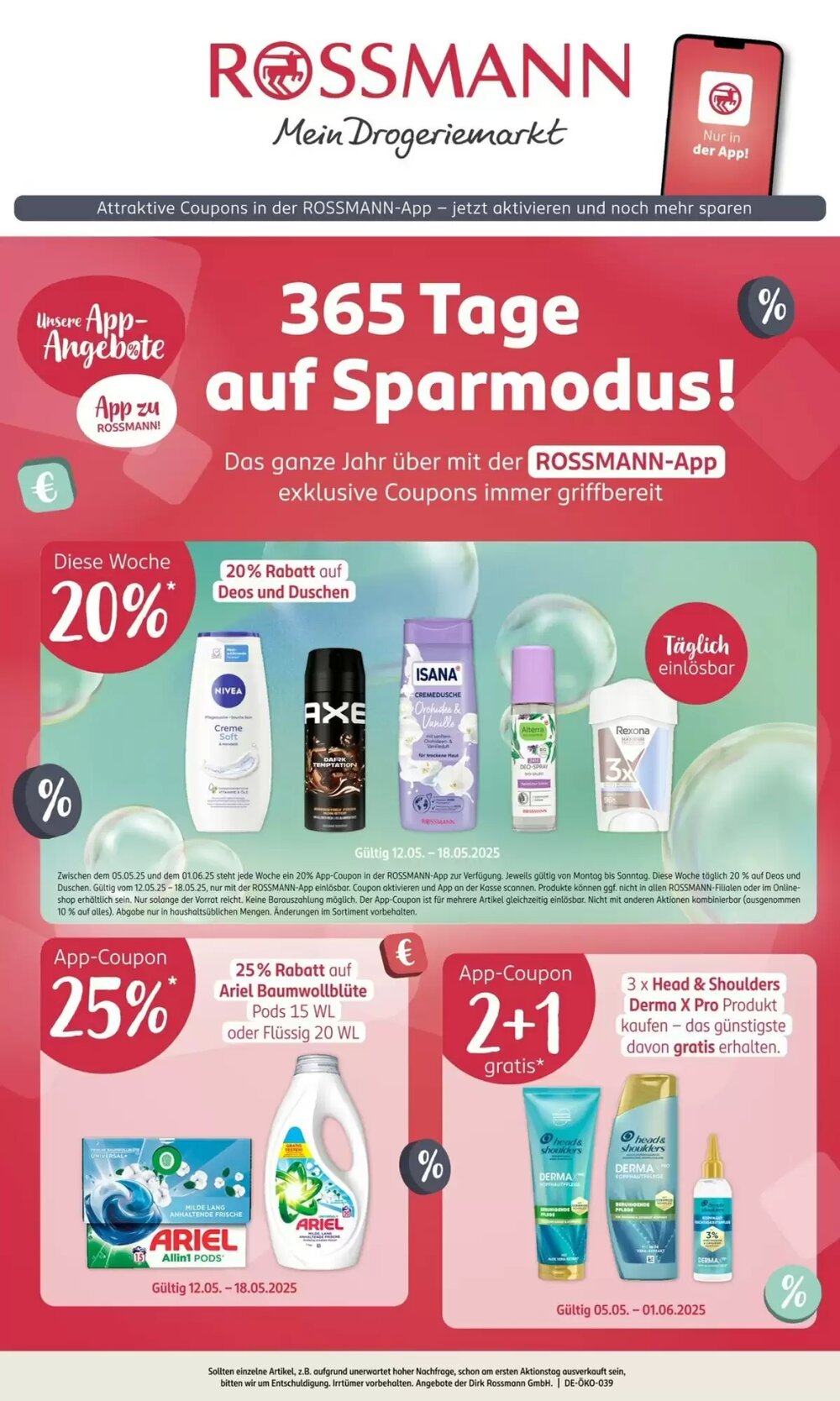 Rossmann Prospekt (ab 12.05.2025) zum Blättern - Seite 1