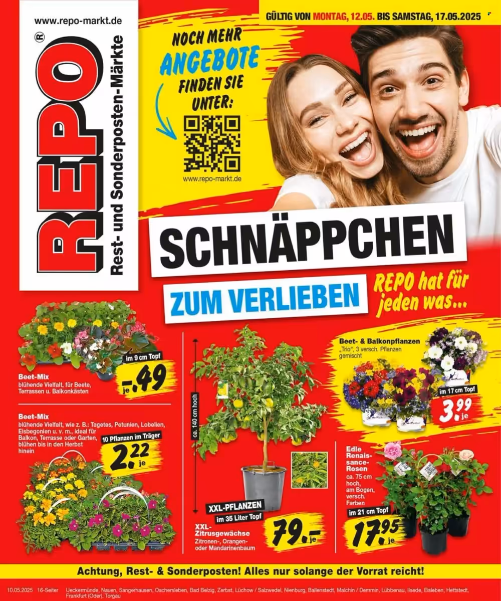 Repo Markt Prospekt (ab 12.05.2025) zum Blättern - Seite 1