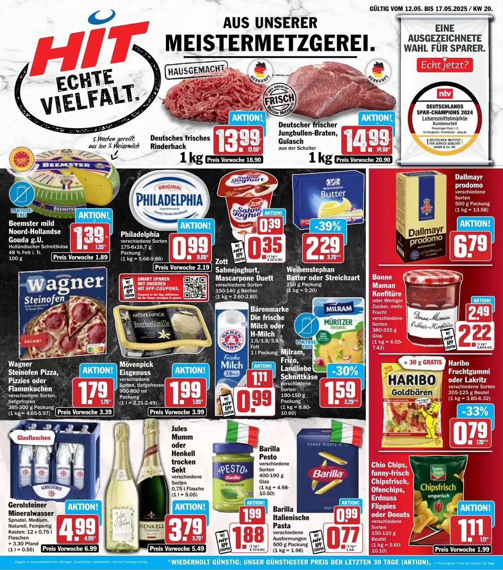 Hit Prospekt (ab 12.05.2025) zum Blättern - Seite 1