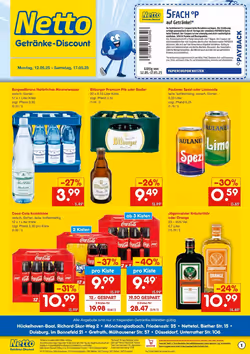 Netto Getränke Discount Prospekt (ab 12.05.2025) zum Blättern