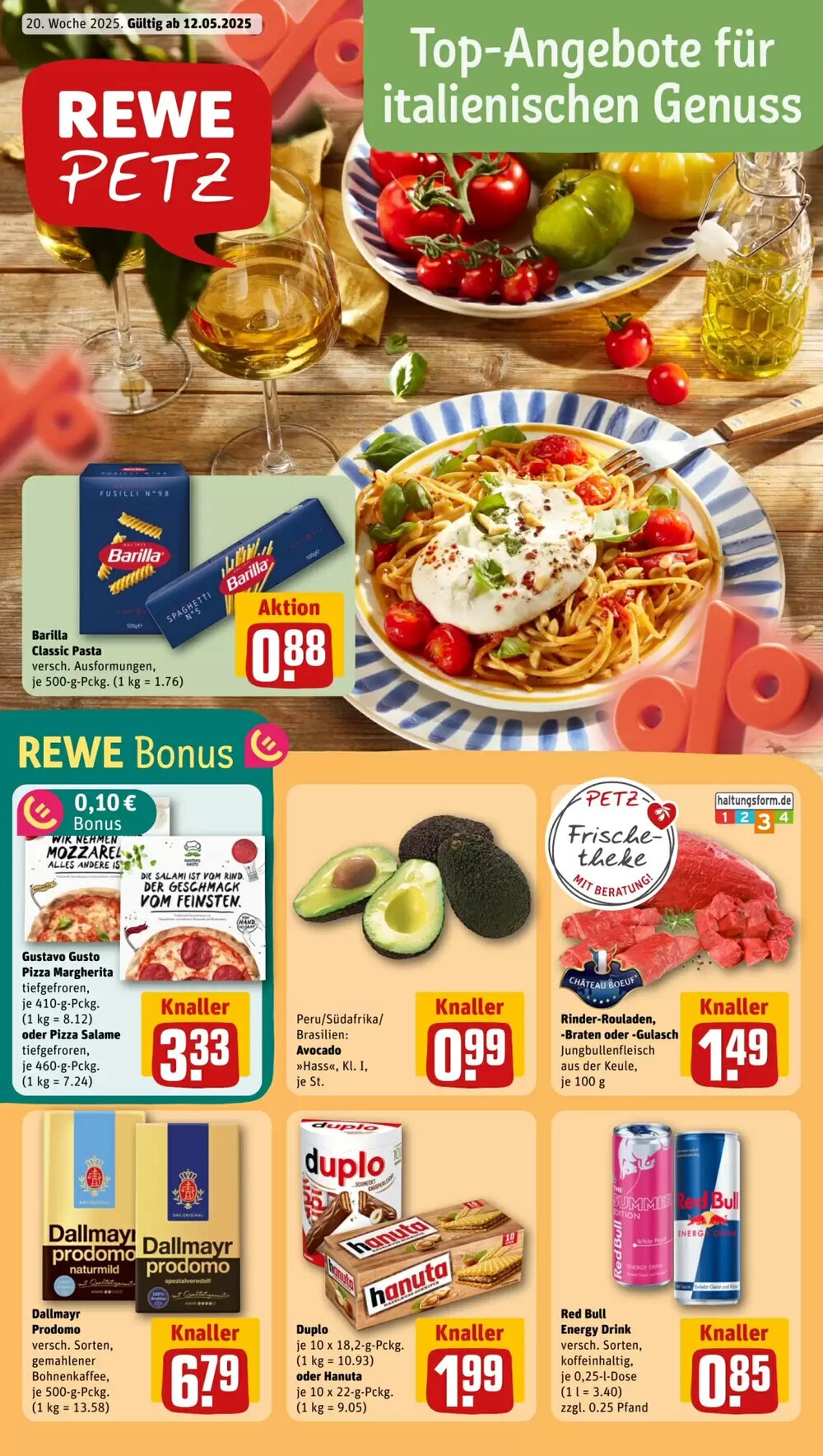 REWE PETZ Prospekt (ab 12.05.2025) zum Blättern - Seite 1