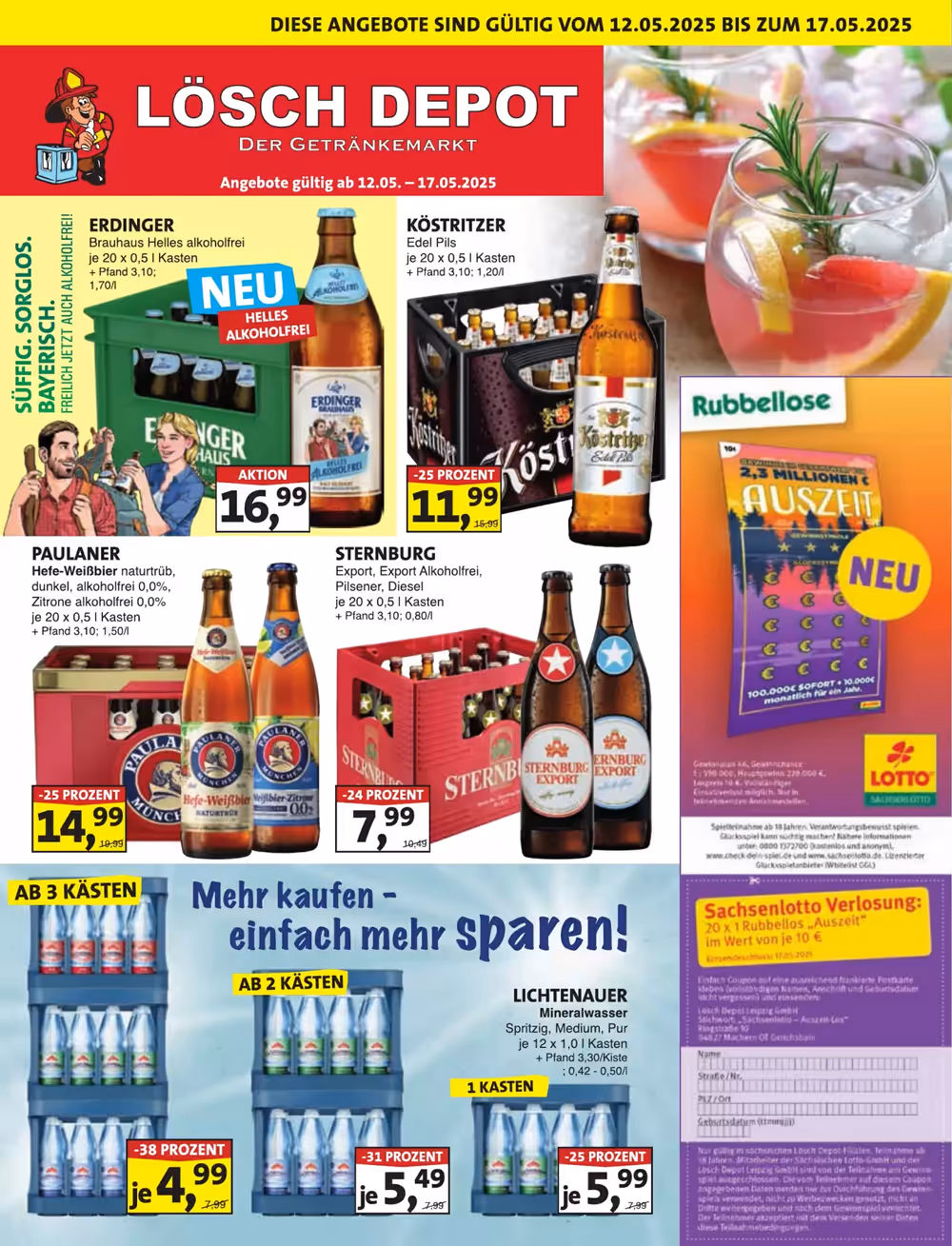 Lösch Depot Prospekt (ab 12.05.2025) zum Blättern - Seite 1