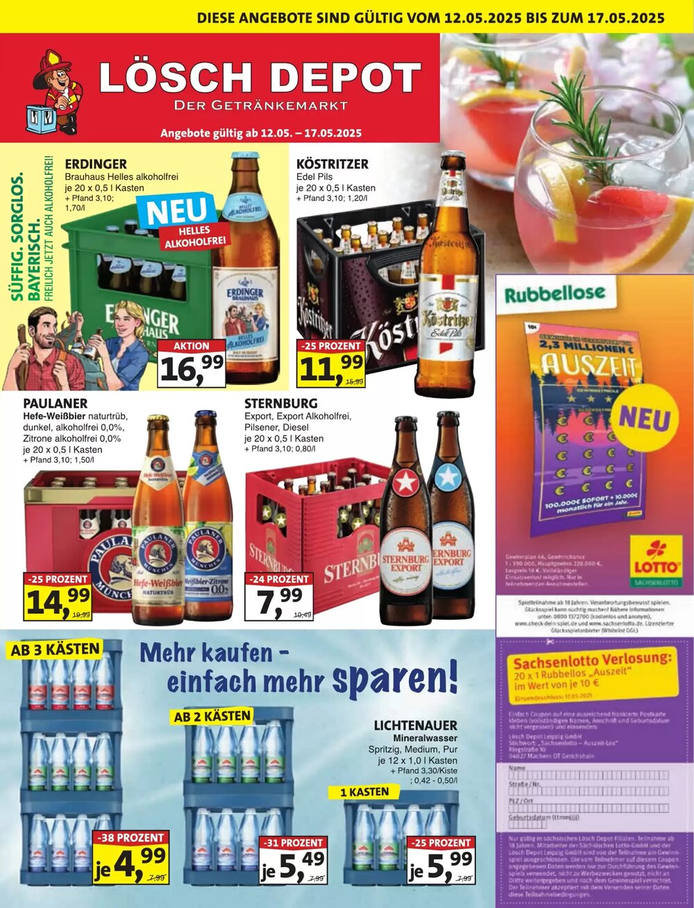 Lösch Depot Prospekt (ab 12.05.2025) zum Blättern - Seite 1