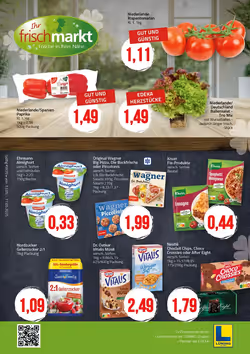 Ihr Frischmarkt Prospekt (ab 12.05.2025) zum Blättern