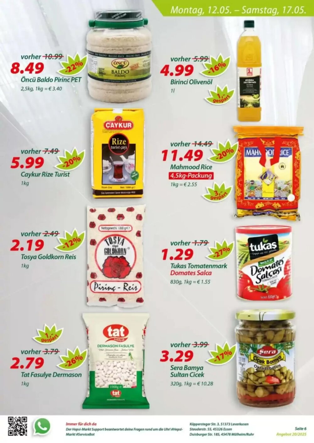 Hepsi-Markt Prospekt (ab 12.05.2025) zum Blättern - Seite 6