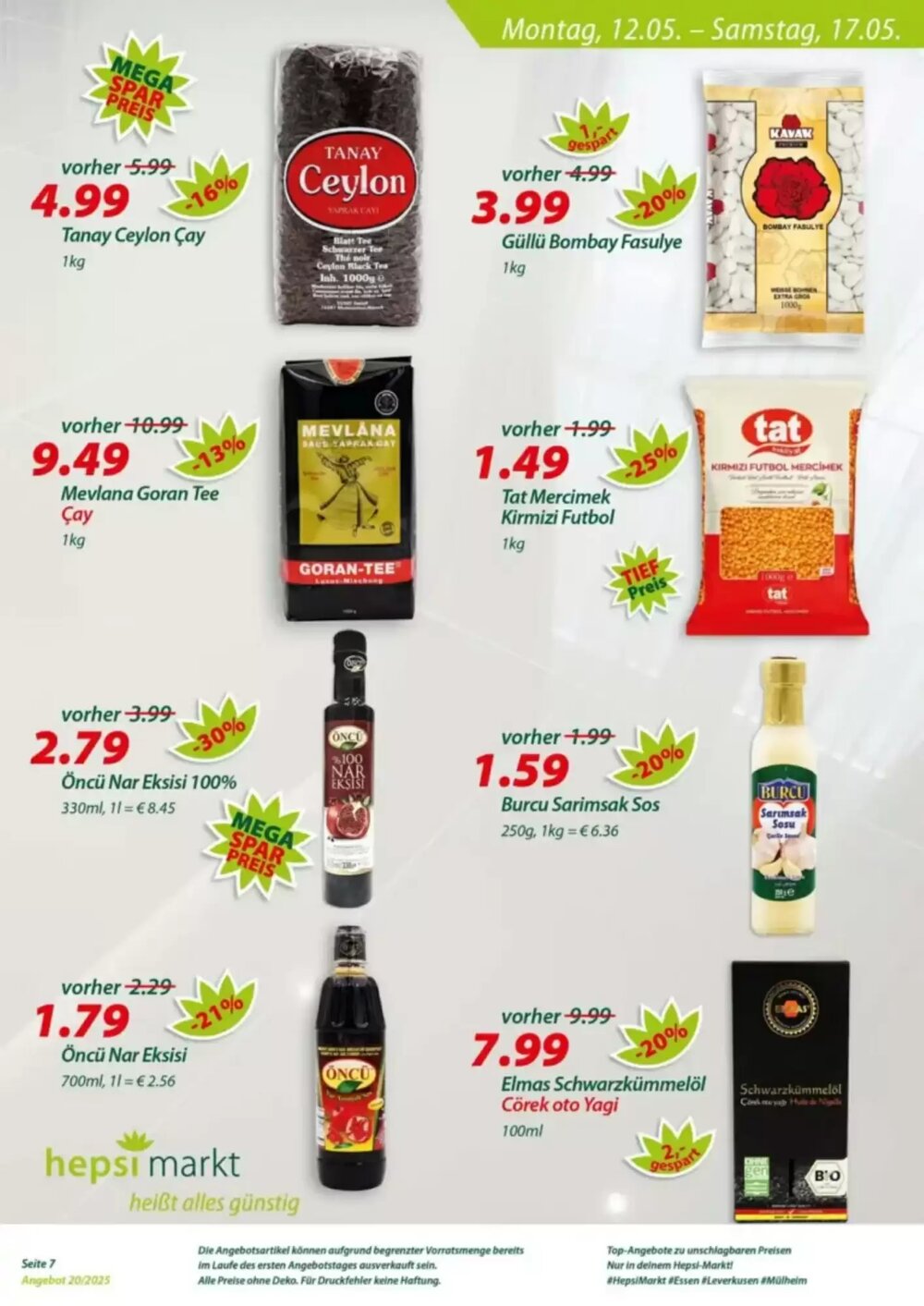 Hepsi-Markt Prospekt (ab 12.05.2025) zum Blättern - Seite 7