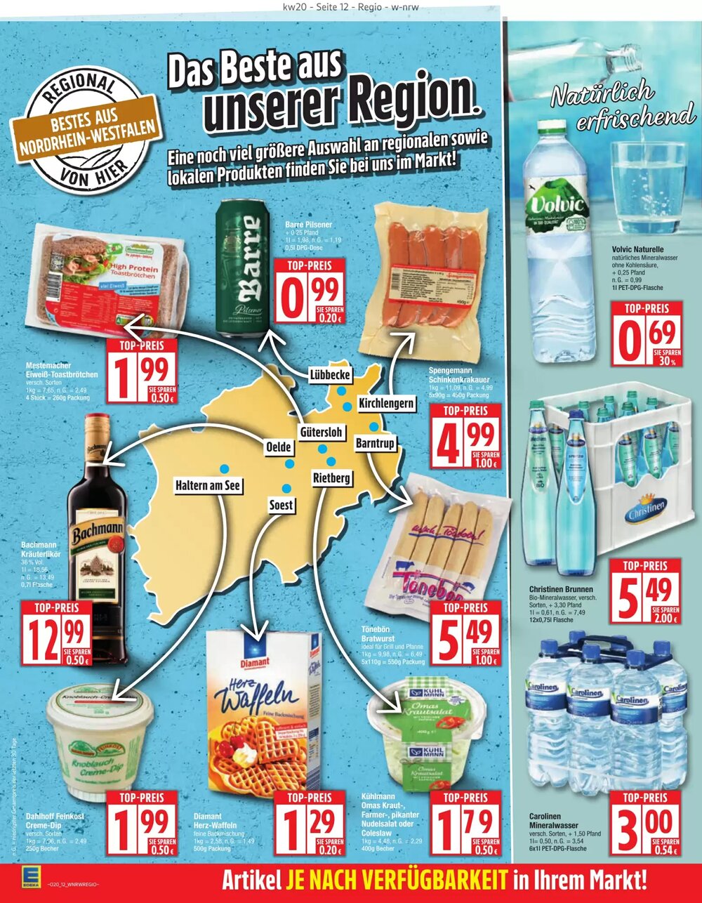 EDEKA Stralsund Prospekt (ab 12.05.2025) zum Blättern - Seite 12