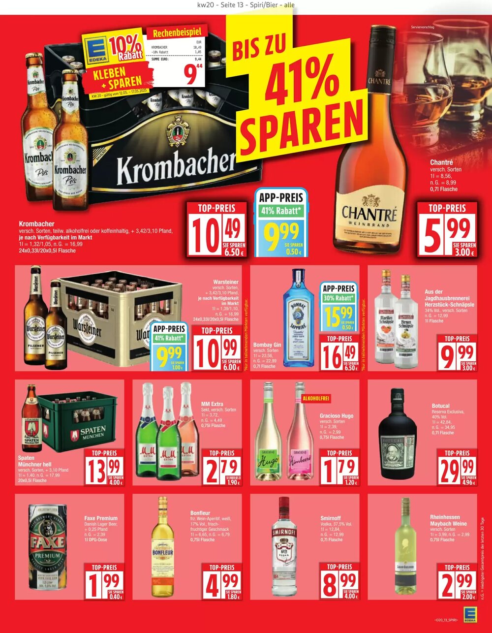 EDEKA Stralsund Prospekt (ab 12.05.2025) zum Blättern - Seite 13