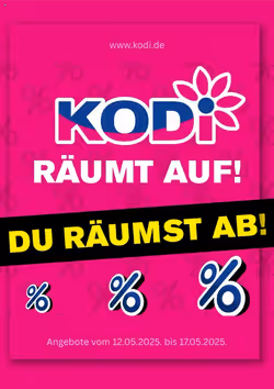 KODi Prospekt (ab 12.05.2025) zum Blättern