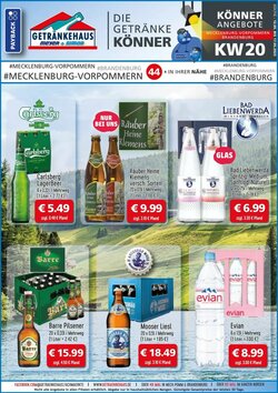 Getränkehaus Prospekt (ab 12.05.2025) zum Blättern