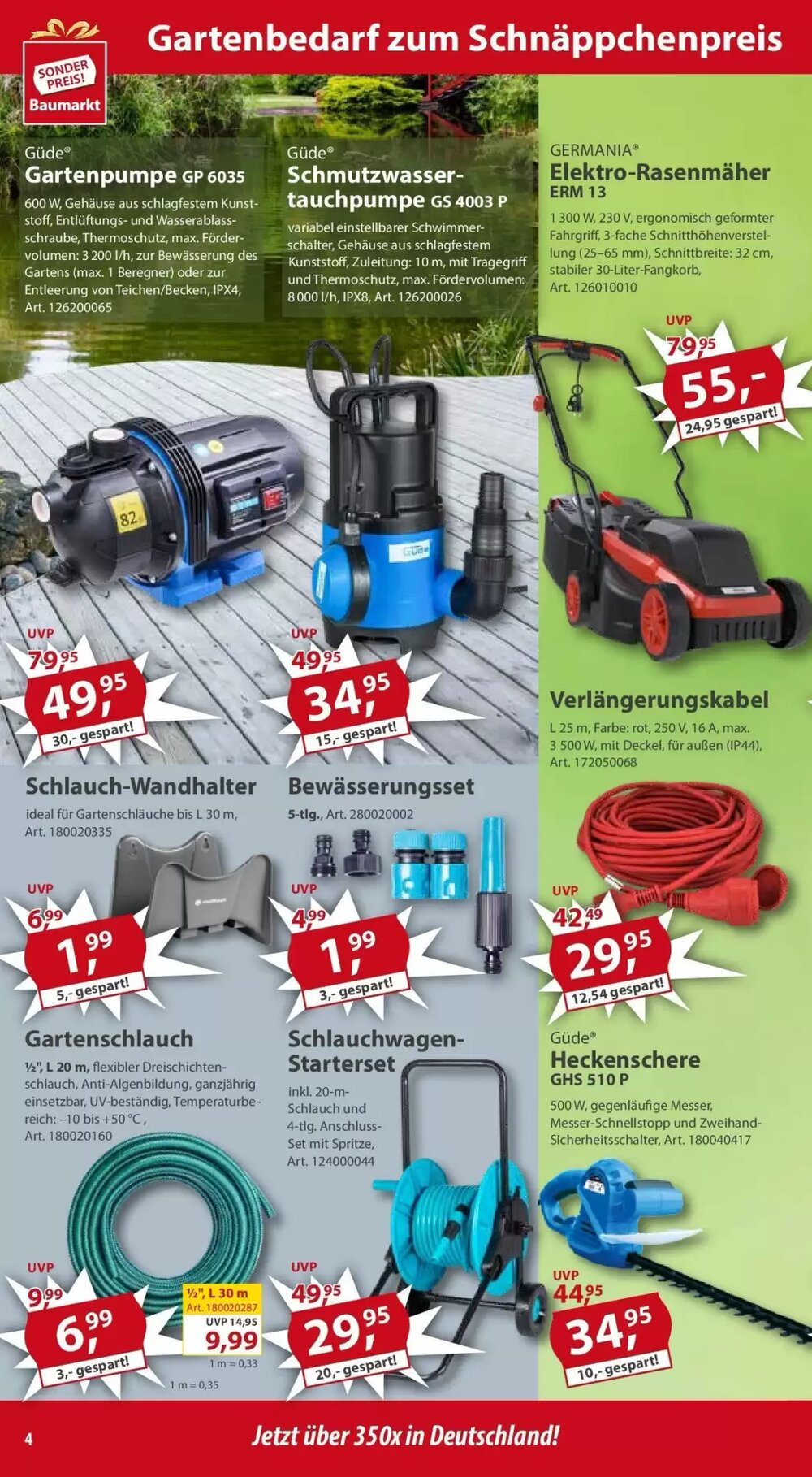 Sonderpreis Baumarkt Prospekt (ab 13.05.2025) zum Blättern - Seite 4