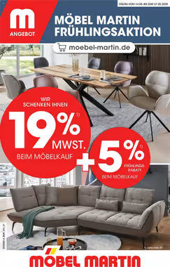 Möbel Martin Prospekt (ab 14.05.2025) zum Blättern