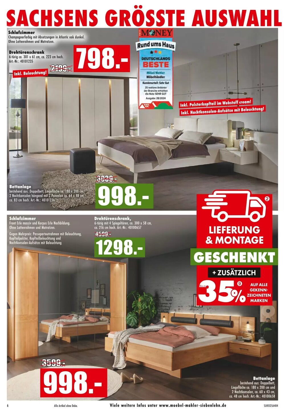 Möbel Mahler Prospekt (ab 14.05.2025) zum Blättern - Seite 6