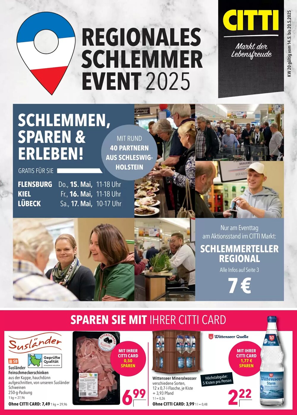 CITTI Markt Prospekt (ab 14.05.2025) zum Blättern - Seite 1