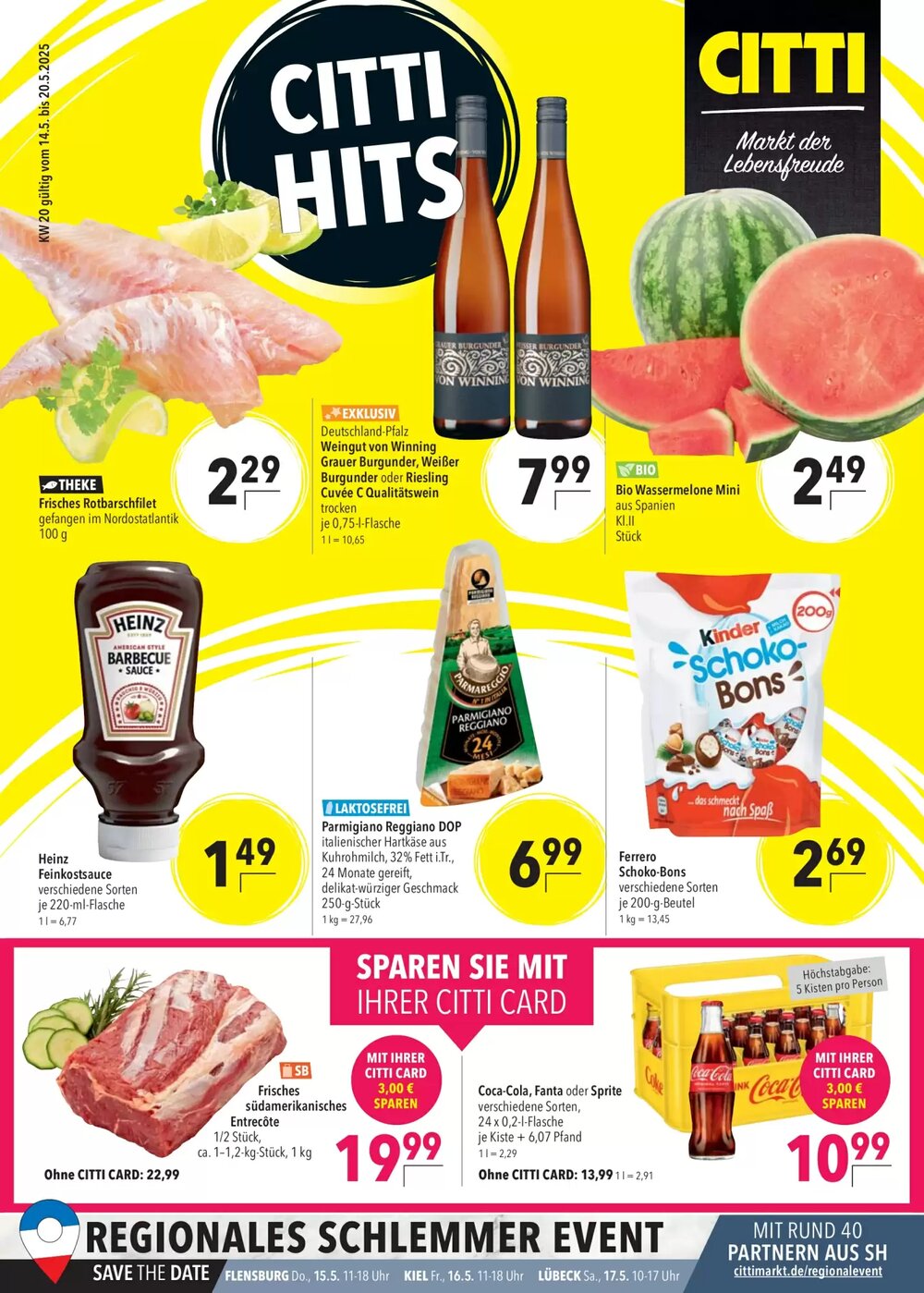 CITTI Markt Prospekt (ab 14.05.2025) zum Blättern - Seite 1