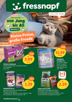Fressnapf Prospekt (ab 14.05.2025) zum Blättern