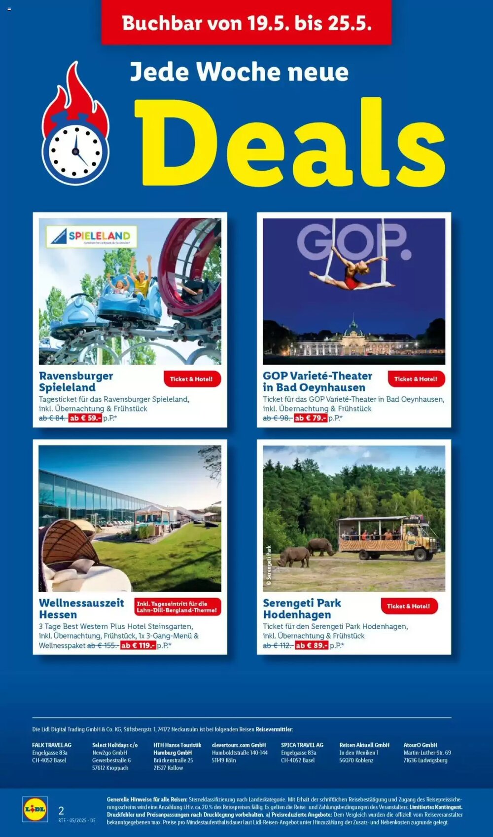 Lidl Reisen Prospekt (ab 14.05.2025) zum Blättern - Seite 2
