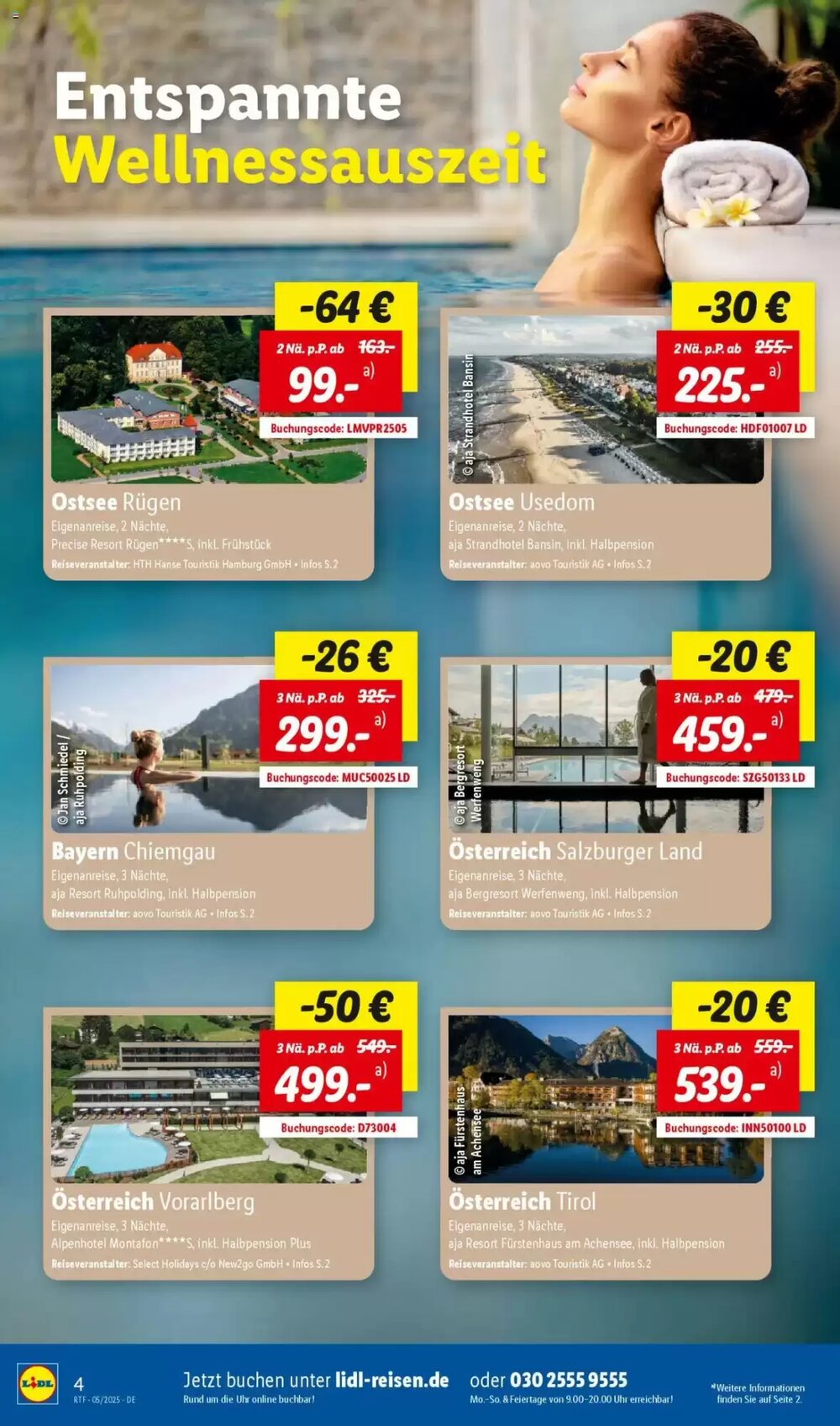 Lidl Reisen Prospekt (ab 14.05.2025) zum Blättern - Seite 4