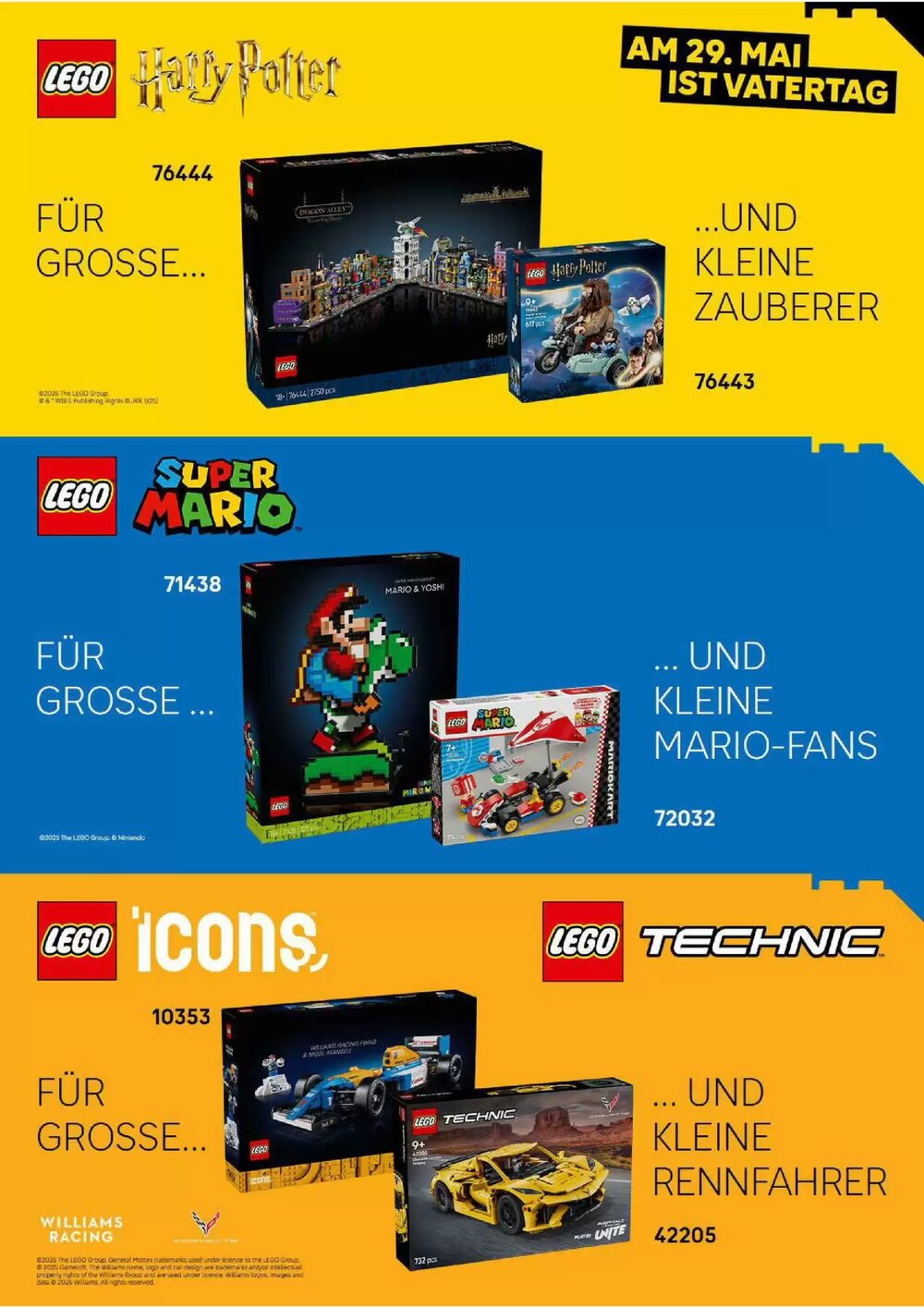 Lego Prospekt (ab 14.05.2025) zum Blättern - Seite 1