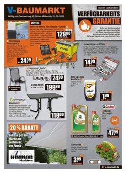 V Baumarkt Prospekt (ab 15.05.2025) zum Blättern