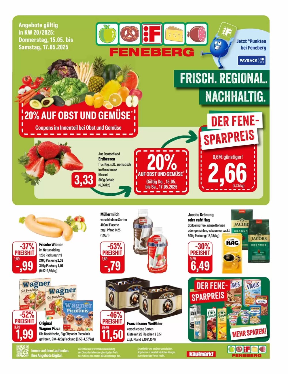 Feneberg Prospekt (ab 15.05.2025) zum Blättern - Seite 1
