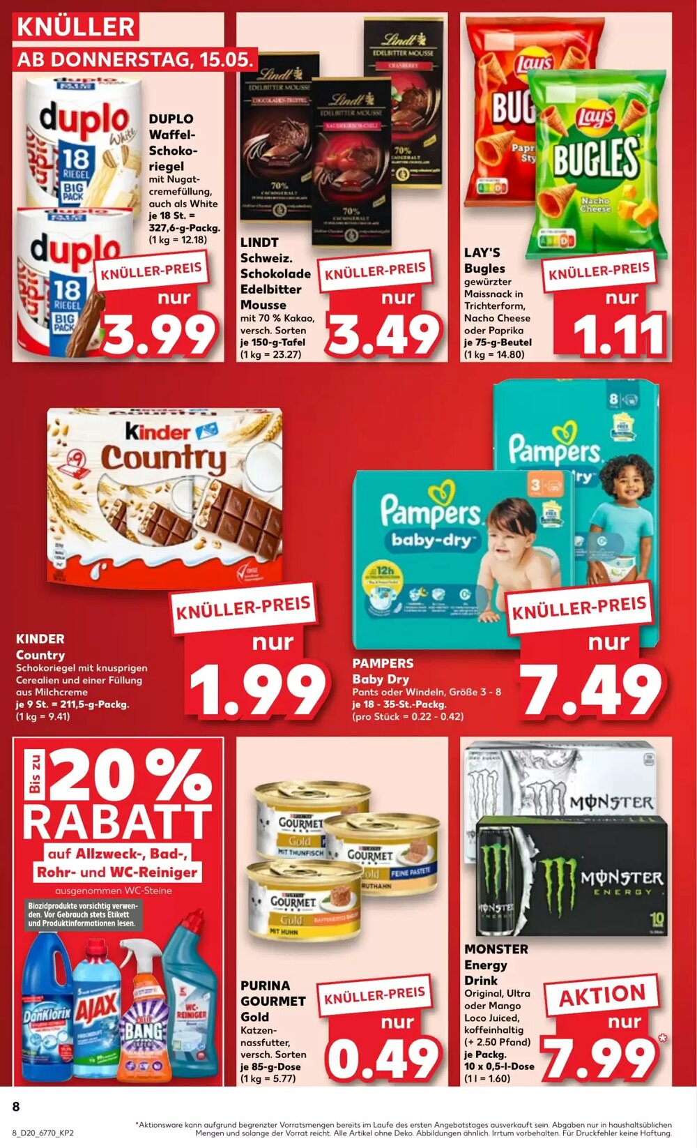 Kaufland Prospekt (ab 15.05.2025) zum Blättern - Seite 8