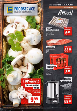 EDEKA Foodservice Prospekt (ab 15.05.2025) zum Blättern