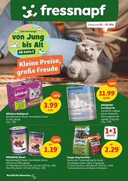 Fressnapf Prospekt (ab 15.05.2025) zum Blättern