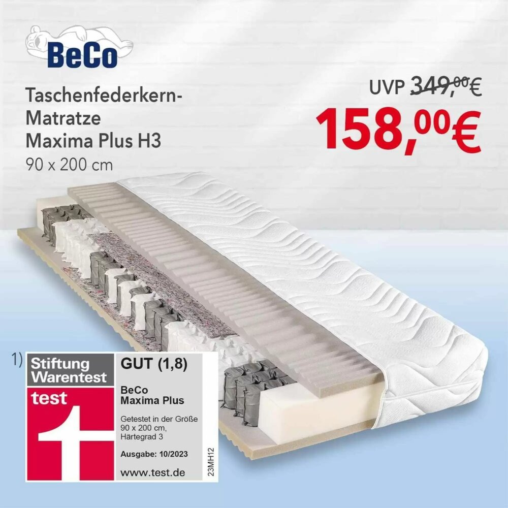 Matratzen Concord Prospekt (ab 15.05.2025) zum Blättern - Seite 1
