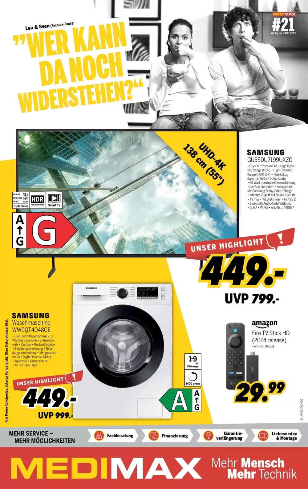 MEDIMAX Prospekt (ab 15.05.2025) zum Blättern - Seite 1