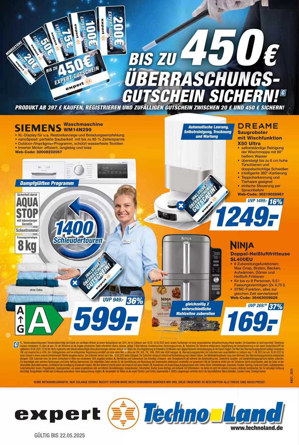expert Techno Land Prospekt (ab 16.05.2025) zum Blättern - Seite 1