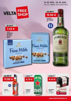 VELTA Free Shop Prospekt (ab 16.05.2025) zum Blättern