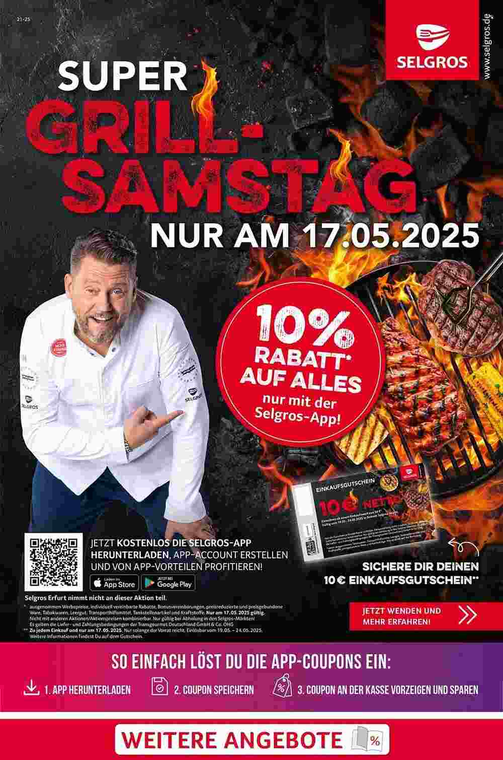 Selgros Prospekt (ab 17.05.2025) zum Blättern - Seite 1